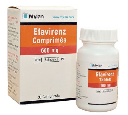 Thuốc Efavirenz 600mg 2