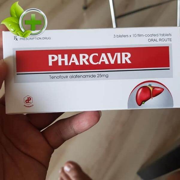 thuốc pharcavir 25mg giá bao nhiêu